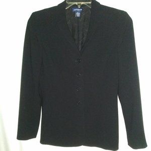 ANN TAYLOR BLACK SUIT BLAZER JACKET SIZE 6